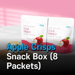 Apple Crisps Snack Box (8 Packets) Available in Singapore | ATOMY